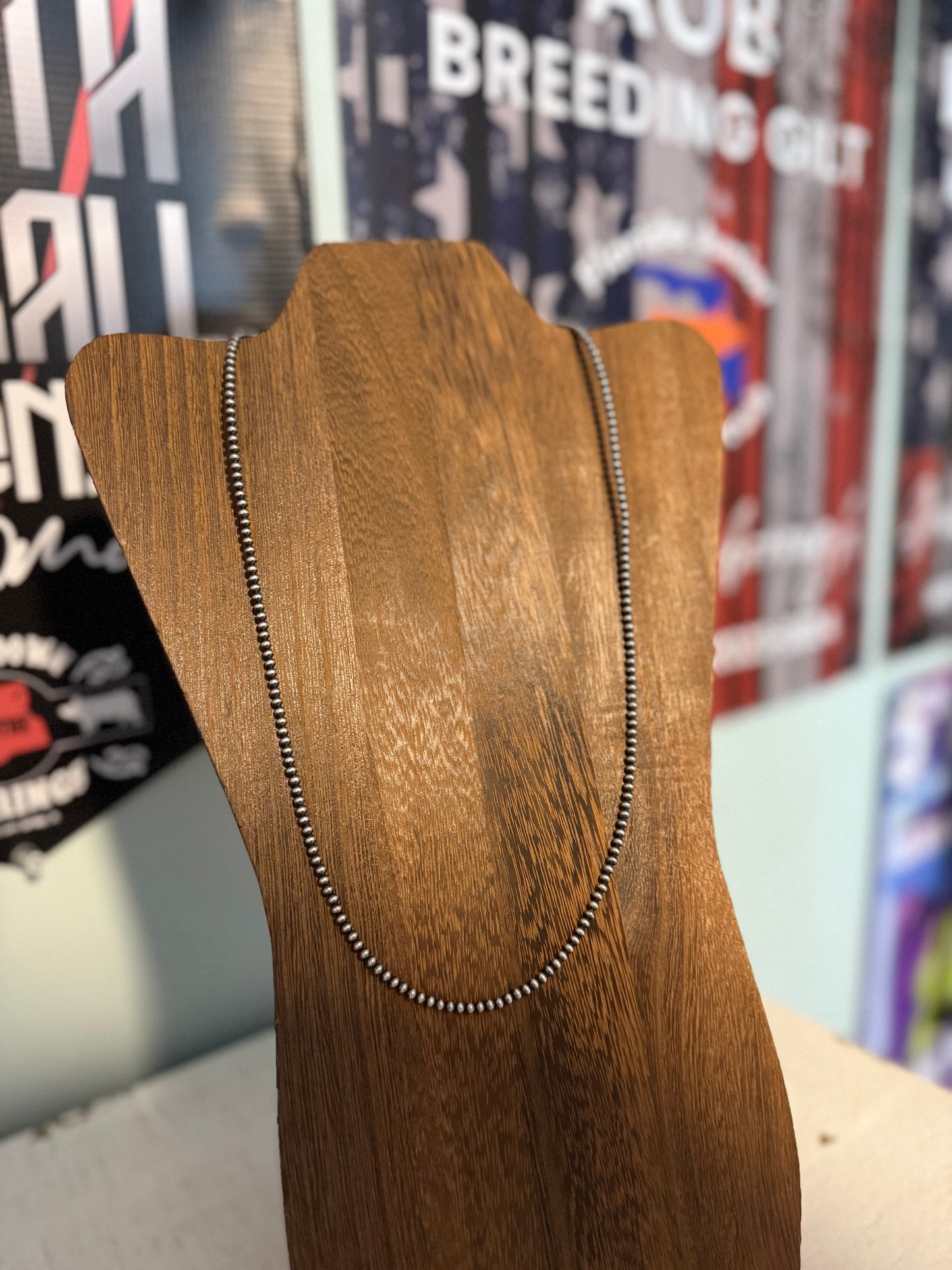 3mm Sterling Silver Pearls