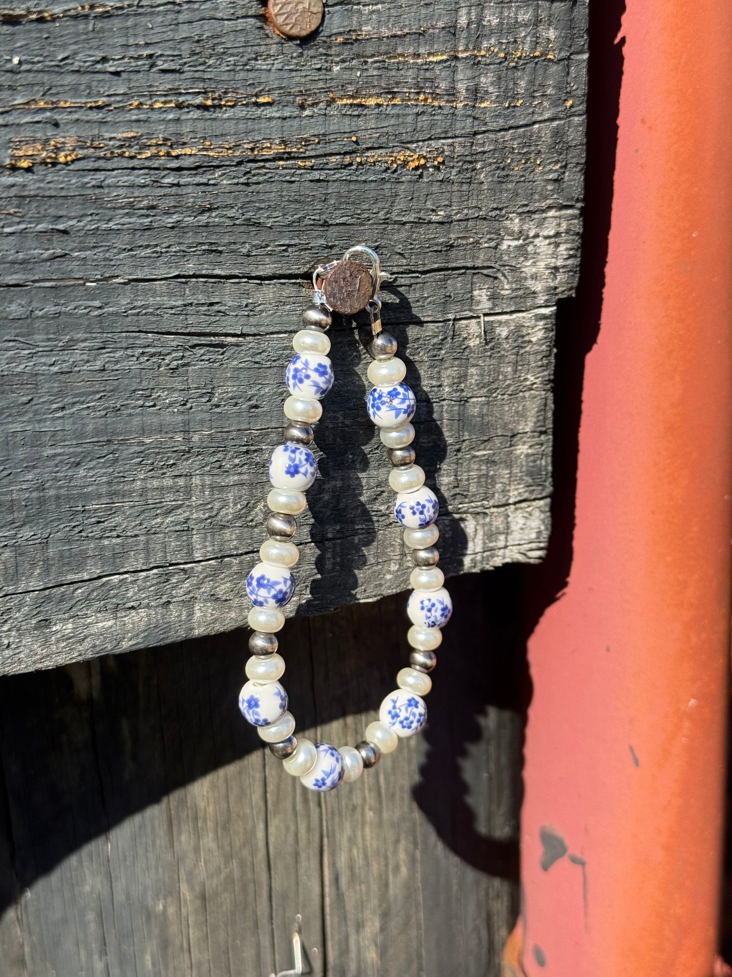 5mm Sterling Silver Pearls and Resin Beads