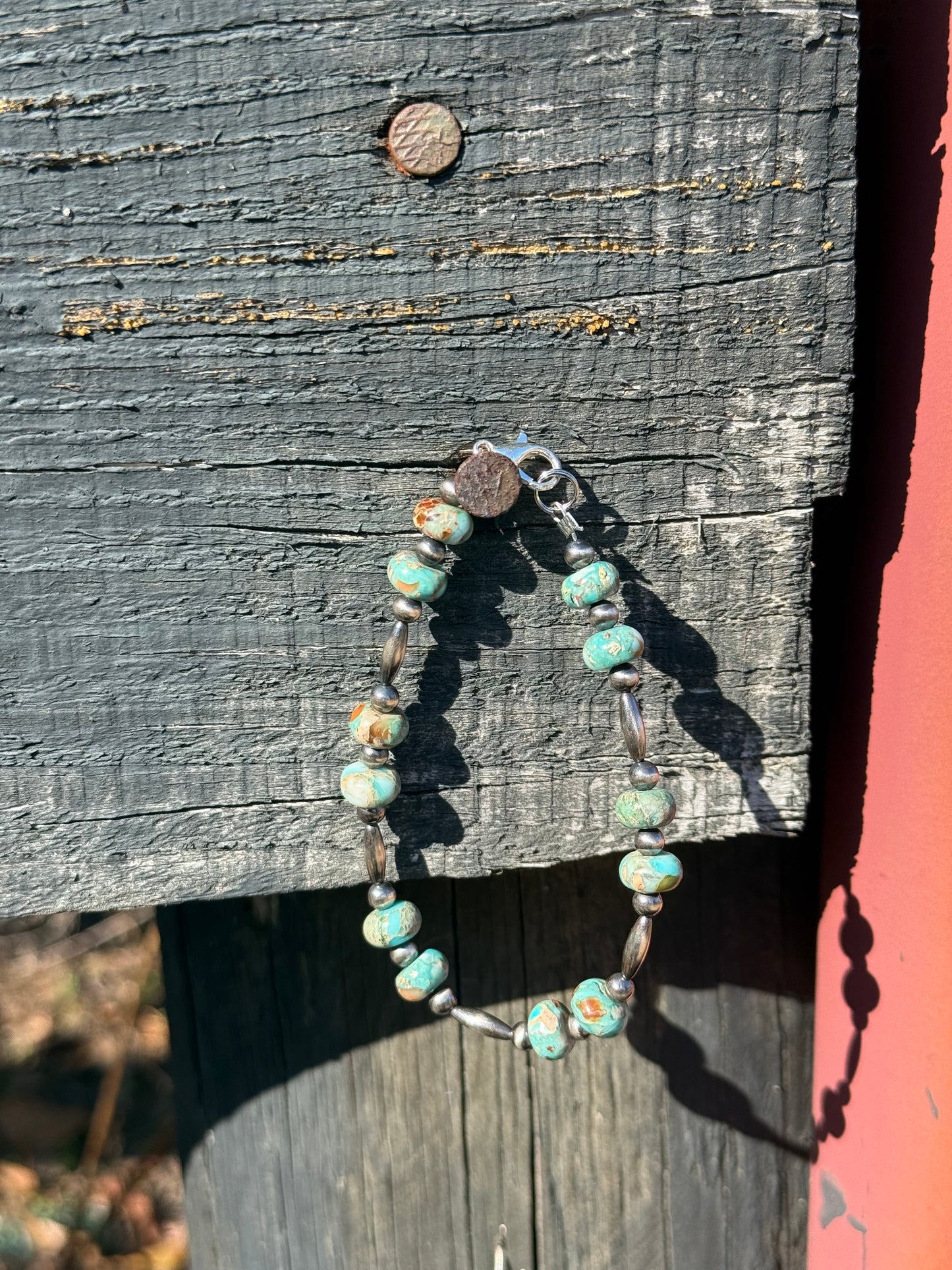 4mm Sterling Silver Pearls with 3x9 Sterling Silver Torpedos and Jasper Saucers