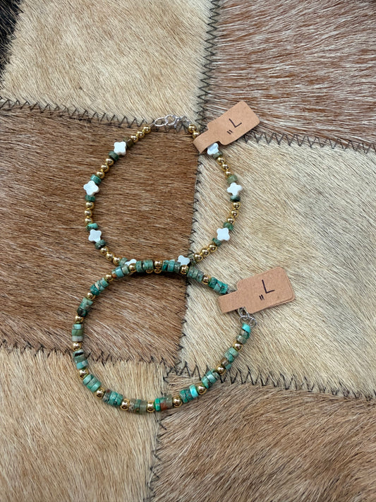 2 Gold Filled 7” Bracelets