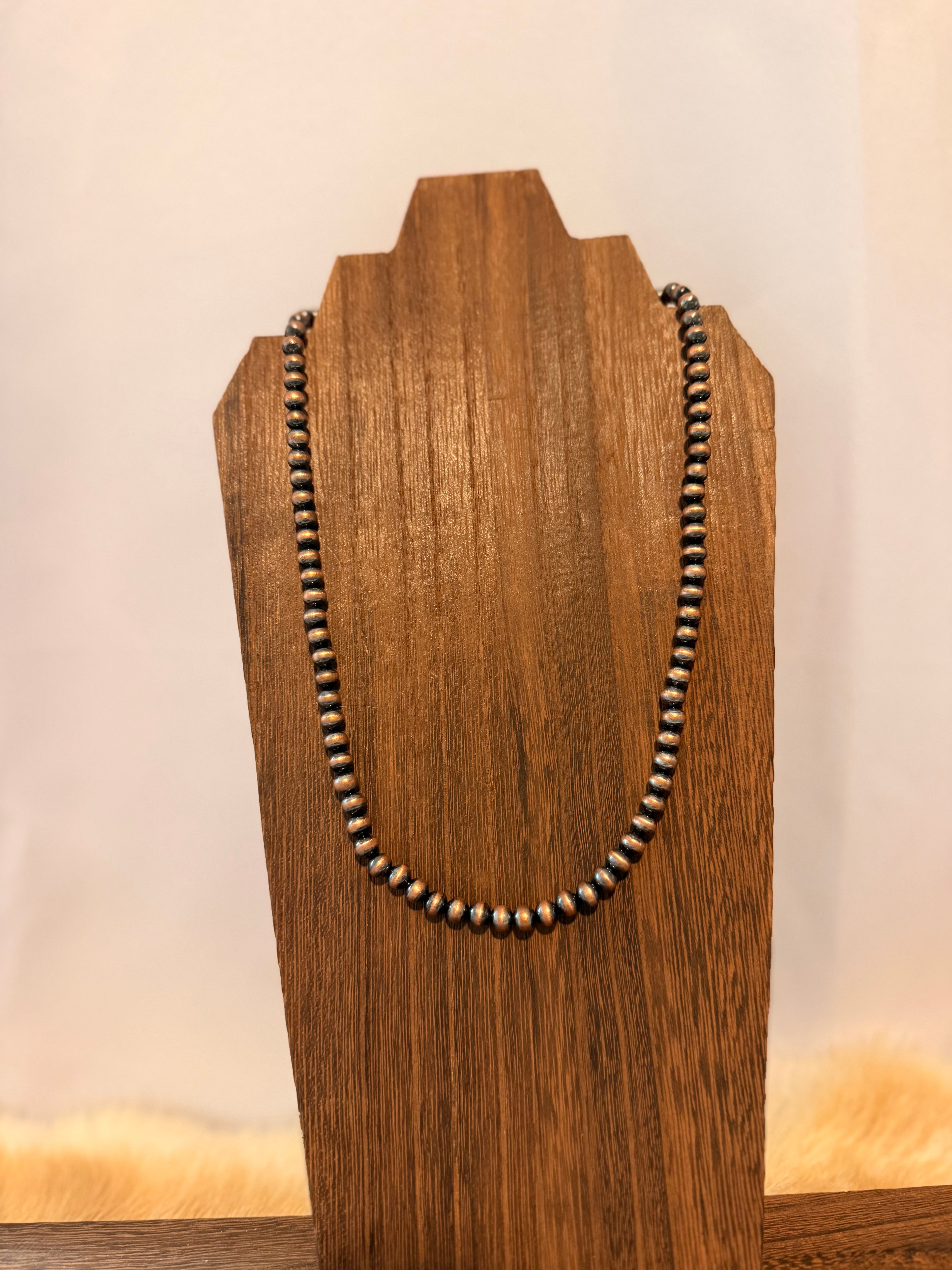 Copper Pearl Necklace